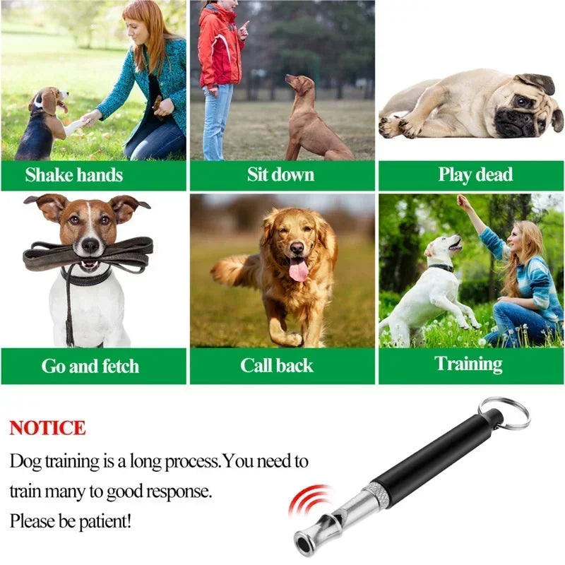 JJYY Ultrasonic Dog Training Deterrent Whistle
