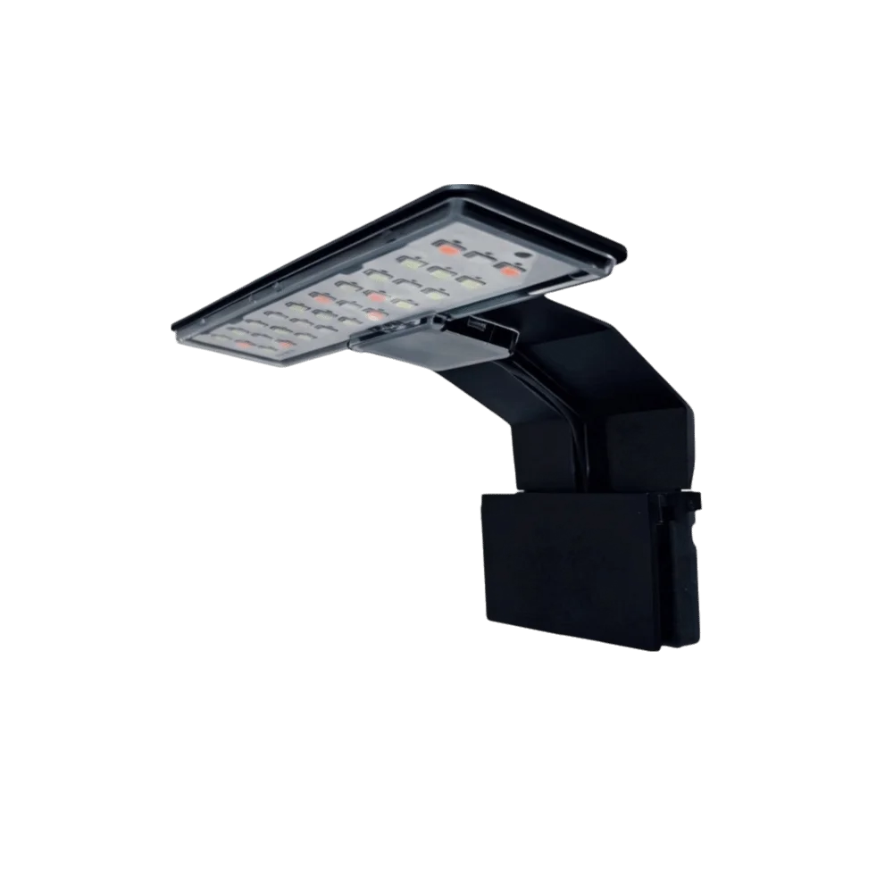 Waterproof LED Aquarium Clip Light with 3 Color Modes