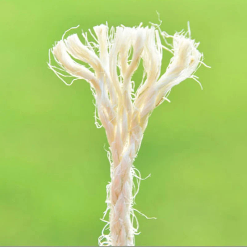 Cuerda de Sisal Natural para Rascadores de Gatos