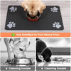 Absorbent Pet Feeding Mat with Non-Slip Backing
