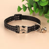 Reflektierendes Nylon-Hundehalsband mit Glocke und Namensschild