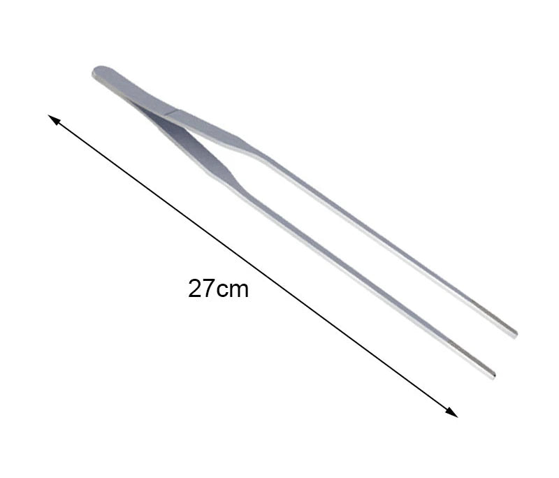 Stainless Steel Aquarium Tool Set with Scissors, Tweezers, and Shovel