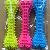 Bone-Shaped Soft Rubber Chew Toy for Small Dogs