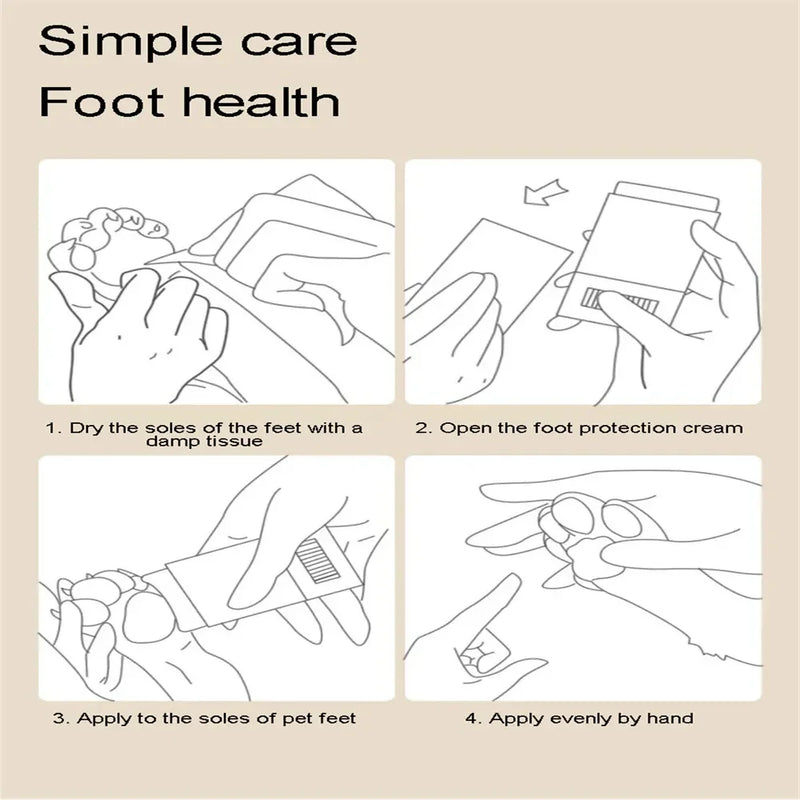 Paw Care Balm for Dogs: Moisturizing Foot Pad Protection