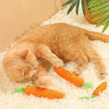 Juguete para Mamar de Gato con Forma de Zanahoria