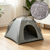Breathable Pet Tent House with Foldable Design and Double-Sided Mat