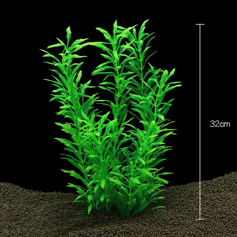 Realistic Artificial Aquarium Plants for Fish Tank Décor