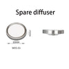 Diffuseur CO2 pour aquarium en acier inoxydable avec disque céramique