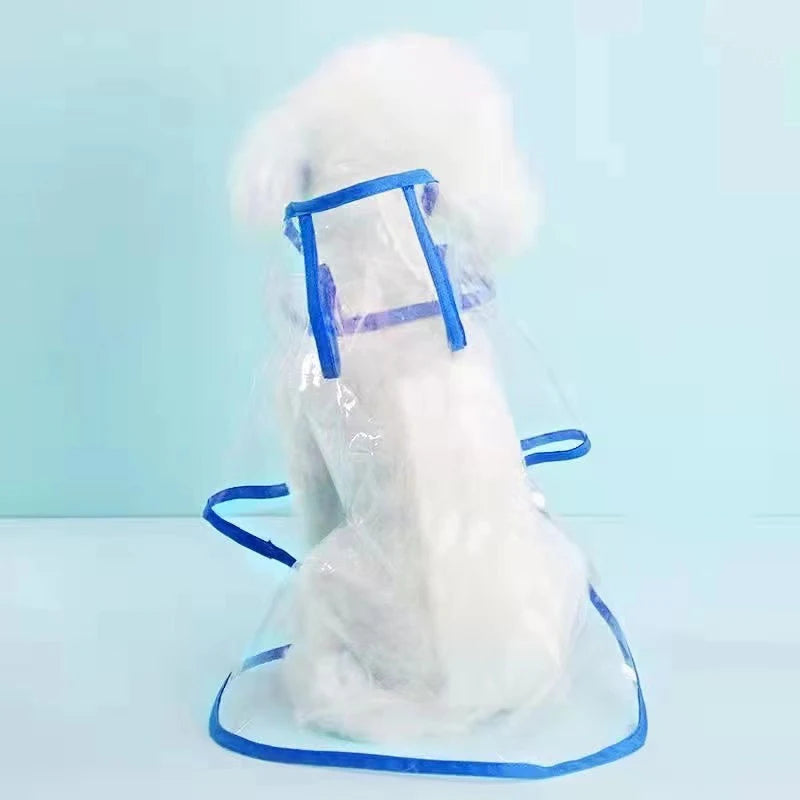 Impermeable con capucha para perros
