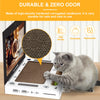 Griffoir pour chat en forme d'ordinateur portable