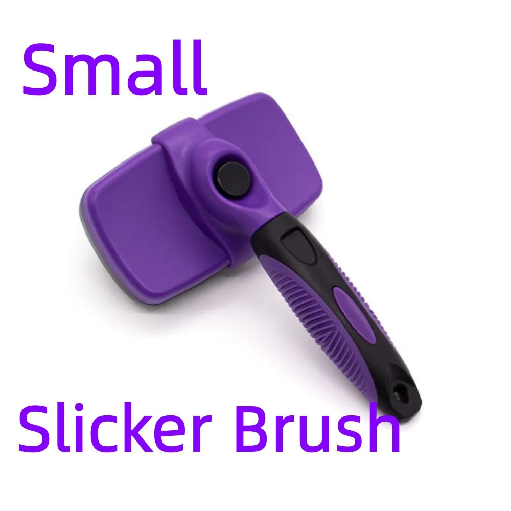Cat Corner Scratcher with Self-Grooming Bristles and Catnip