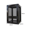 Reptile Terrarium with Front Opening Mesh Door