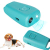 مانع نباح كاشف بالموجات فوق الصوتية للكلاب مع ضوء LED