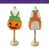Adjustable Halloween Pumpkin Overall Costume for Small Dogs and Cats