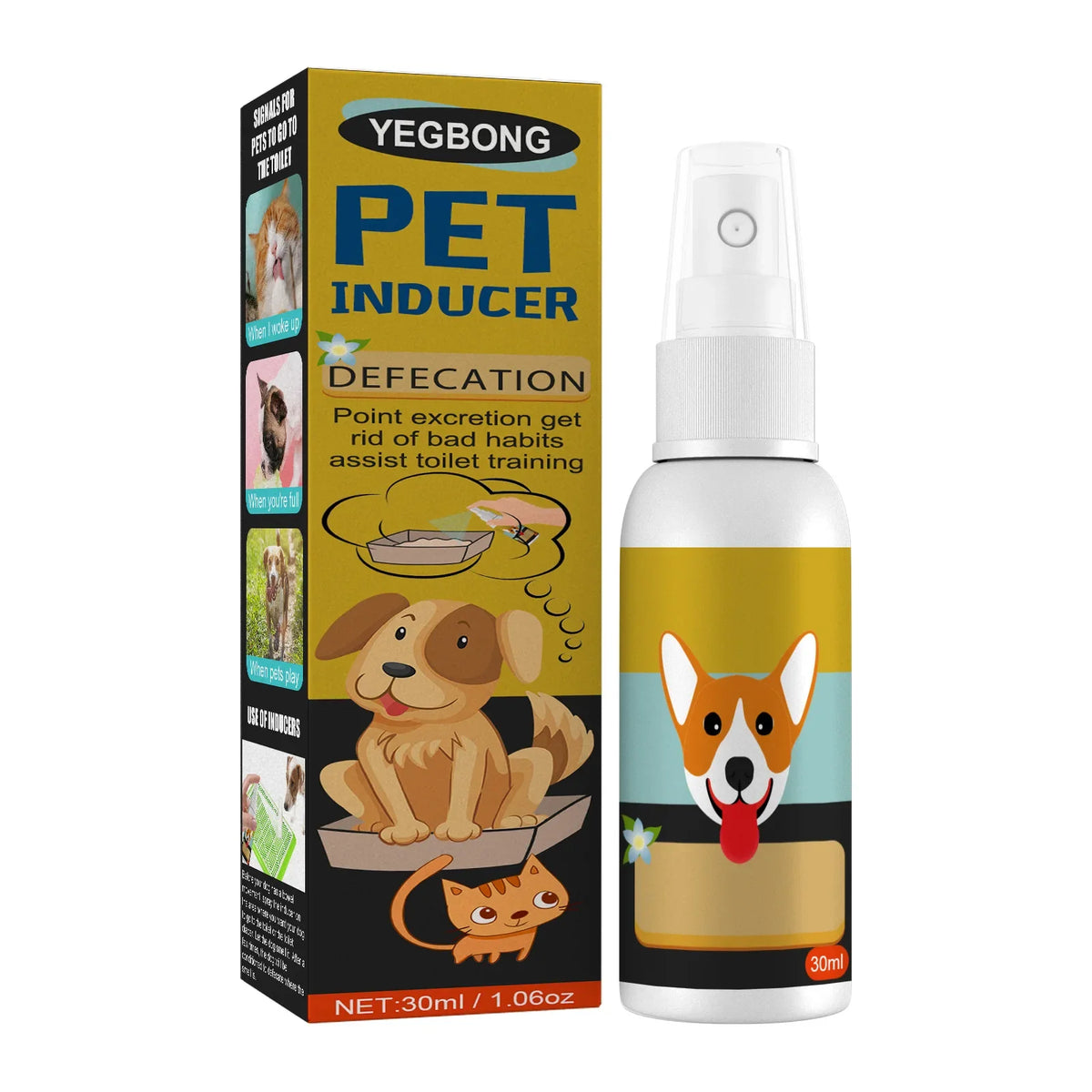 Pet Potty Training Spray for Dogs and Cats