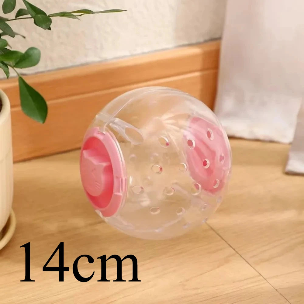 Clear Hamster Exercise Ball for Small and Medium Hamsters