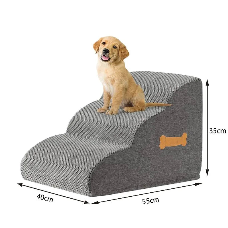 Soft Foam Pet Stairs with Handle