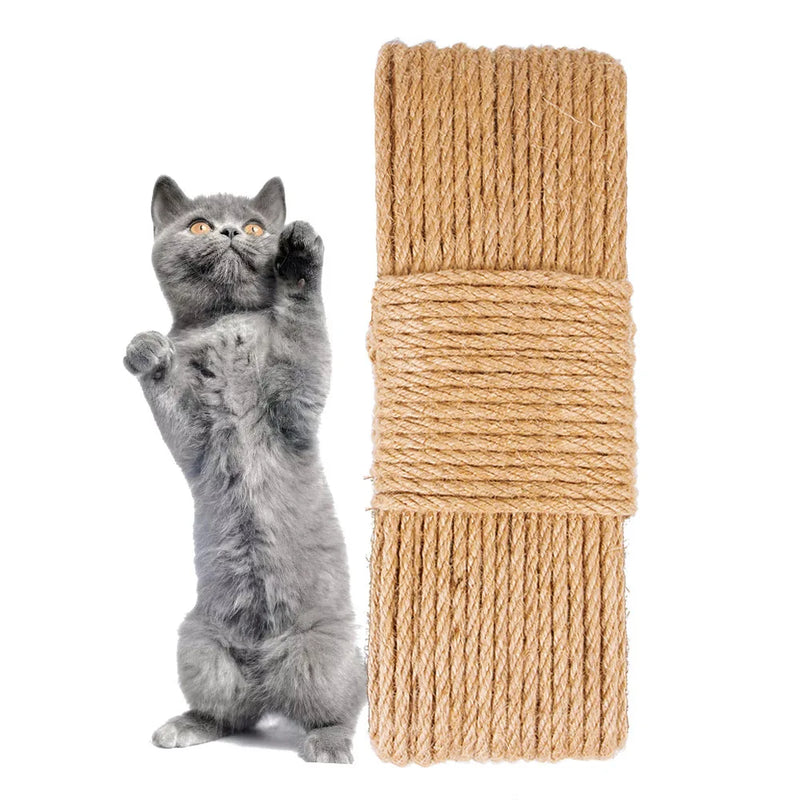 Corde de sisal naturel pour arbres à chats et poteaux à griffer