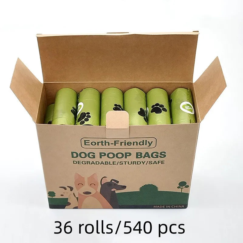 Eco-Friendly Biodegradable Dog Poop Bags with Dispenser