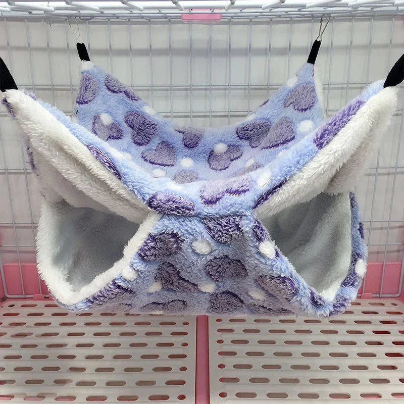 Hamac Double Couche pour Petits Animaux