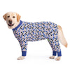 Cartoon Print Cotton Pajamas for Medium and Large Dogs