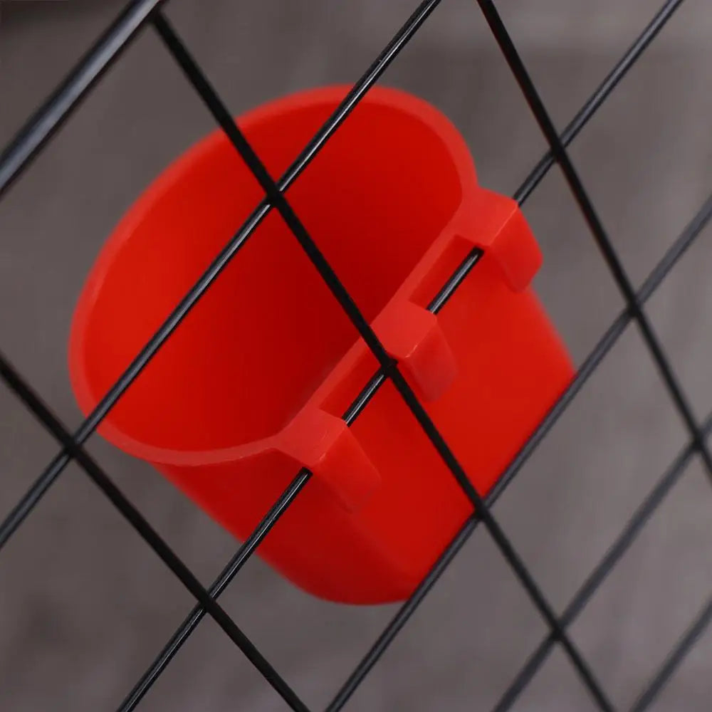 Hanging Poultry Feeders for Wire Cages (Set of 20)