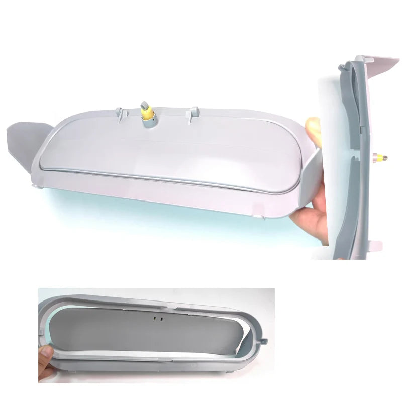 Litter Box Filter Bin Door and Bottom Bracket