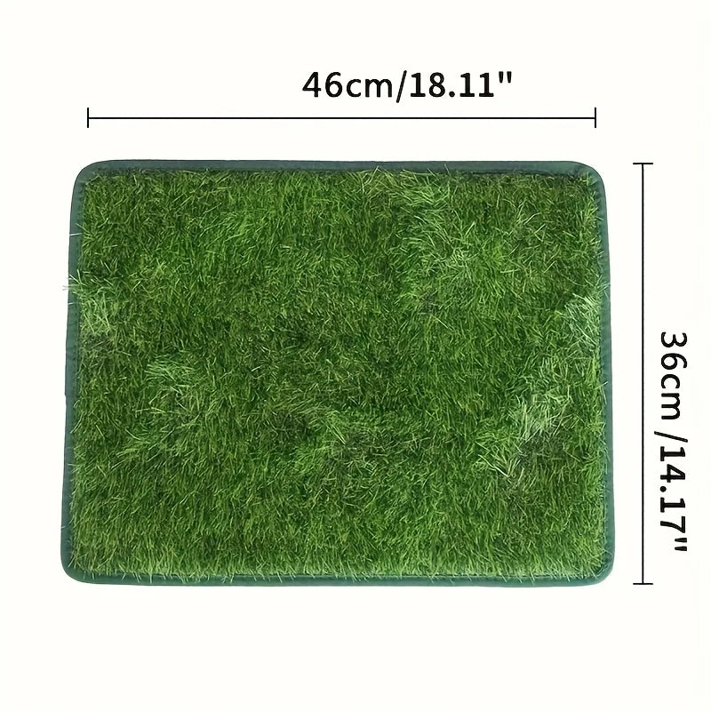 Washable Fake Grass Dog Potty Training Pad