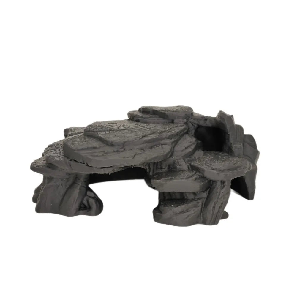 Realistic 3D Rockery Ornament for Aquarium Fish Tanks
