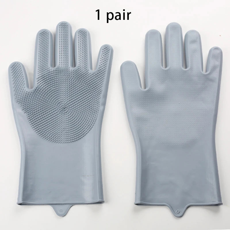 Silicone Pet Grooming Gloves