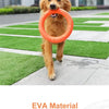 Orange EVA Interactive Dog Training Ring Puller