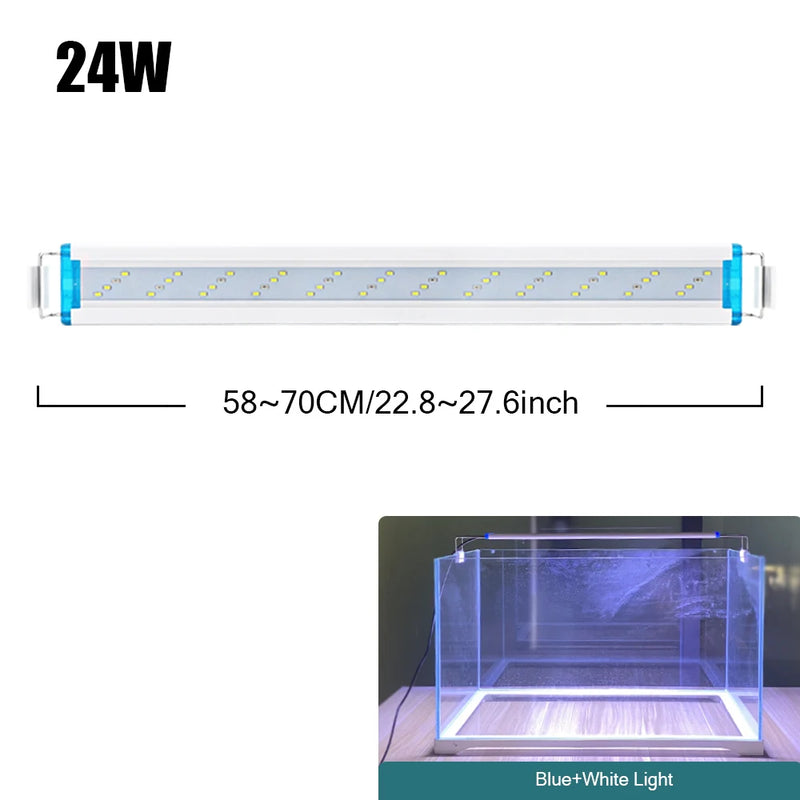 Lumière LED pour Aquarium à Clip Réglable