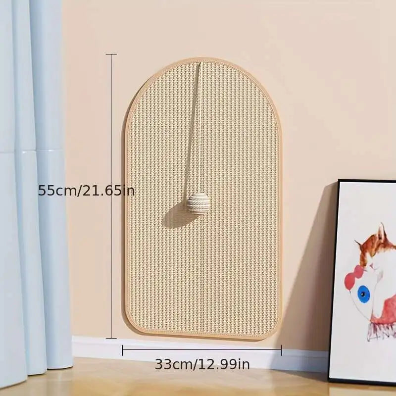 Durable Sisal Cat Scratch Pads and Wall Scratching Boards