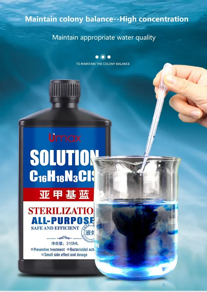 Aquarium Methylblau-Behandlungslösung
