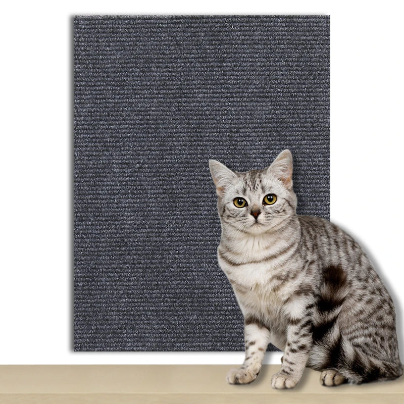 Tapis Anti-Dérapant pour Griffoir de Chat - Protection Meubles