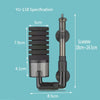 Aquarium Biochemical Sponge Filter with Air Pump Skimmer