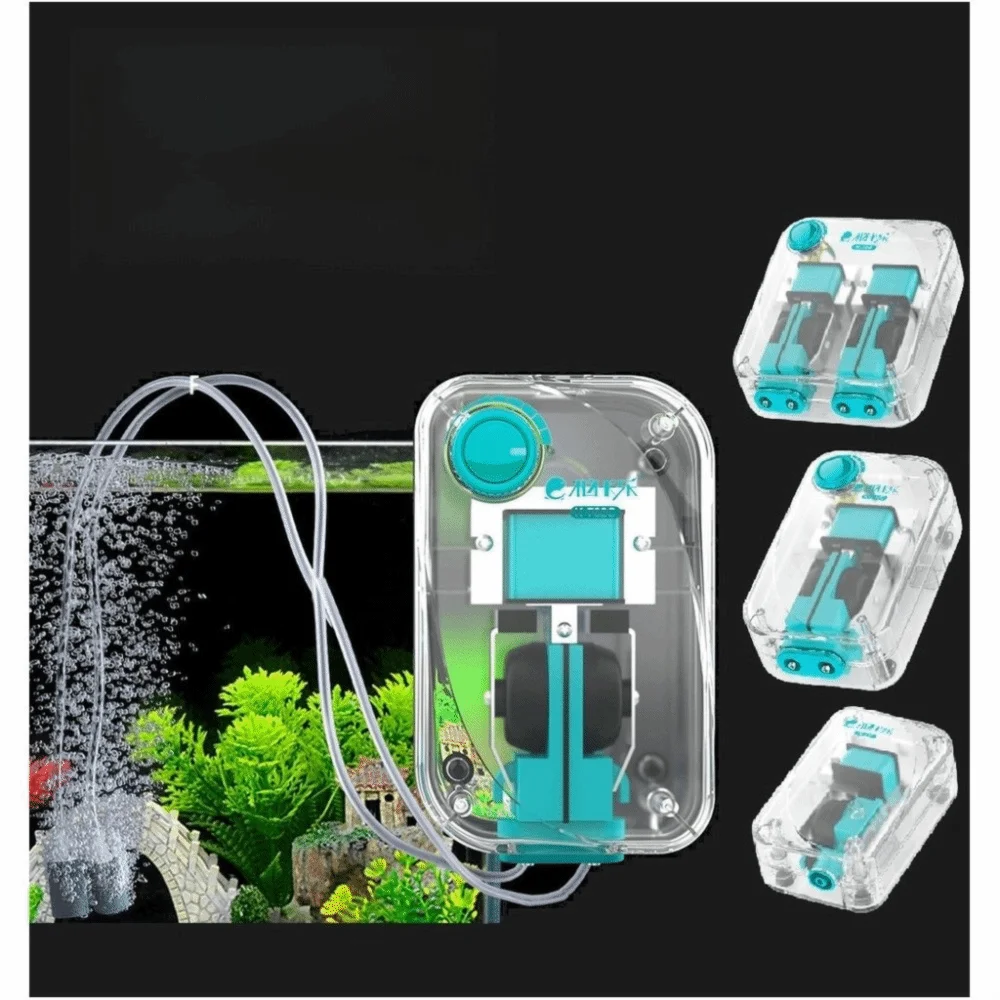 Ultra-Quiet Aquarium Air Pump with Adjustable Flow