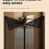 Breathable Metal Mesh Pet Barrier Gate with Zipper Door