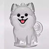 Cartoon Dog Transparent Acrylic Keychain