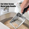 Stainless Steel Cat Litter Scoop with Long Handle