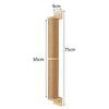 Cat Scratching Post with Sisal and Wood