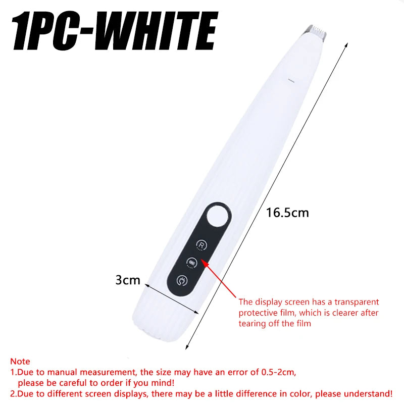 Cordless LED Pet Grooming Clipper with LCD Display