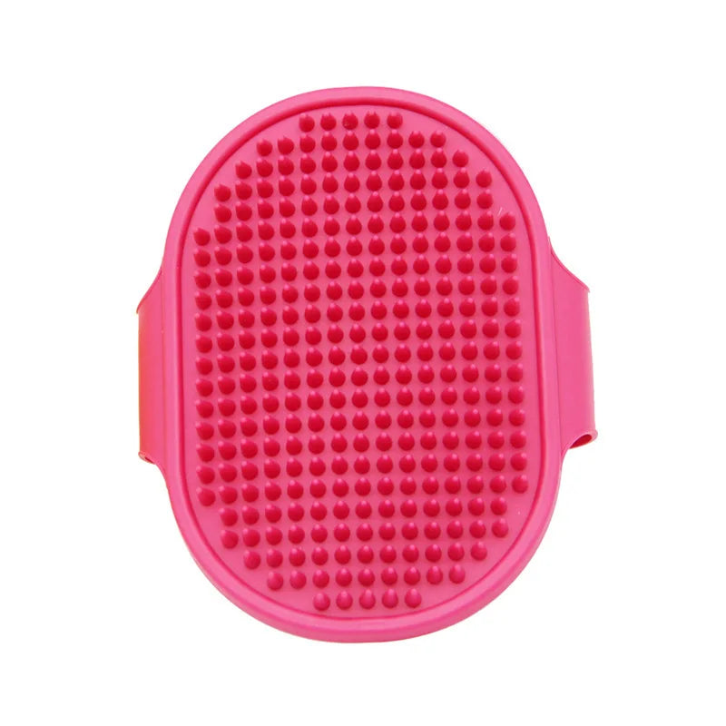 Soft Rubber Pet Grooming Glove Brush for Dogs and Cats