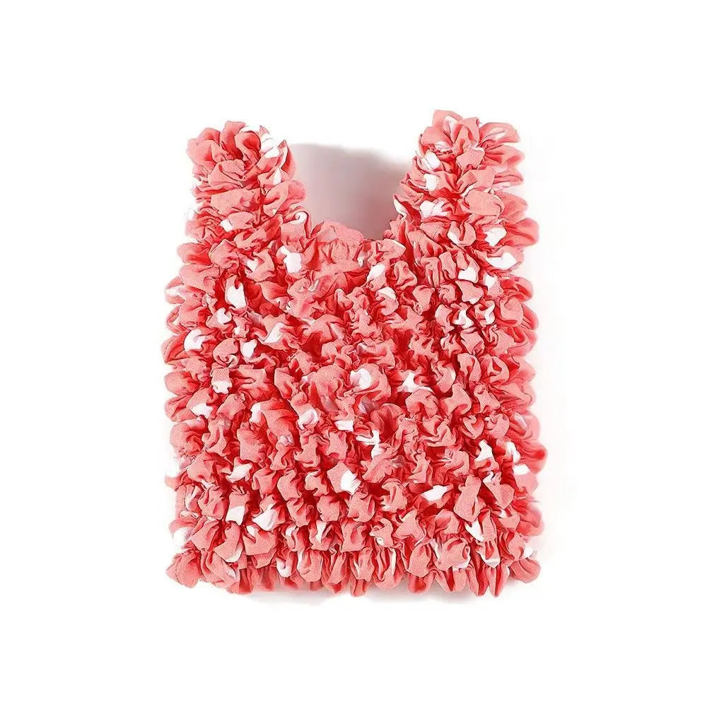 Foldable Reusable Bubble Shopping Bag with Expandable Storage