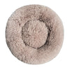Cozy Plush Round Pet Bed for Dogs and Cats