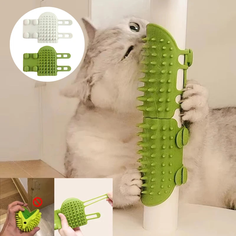 Selbstreinigende Katzenbürste