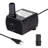 Submersible Water Pump for Water Gardens, Hydroponics, and Fountains