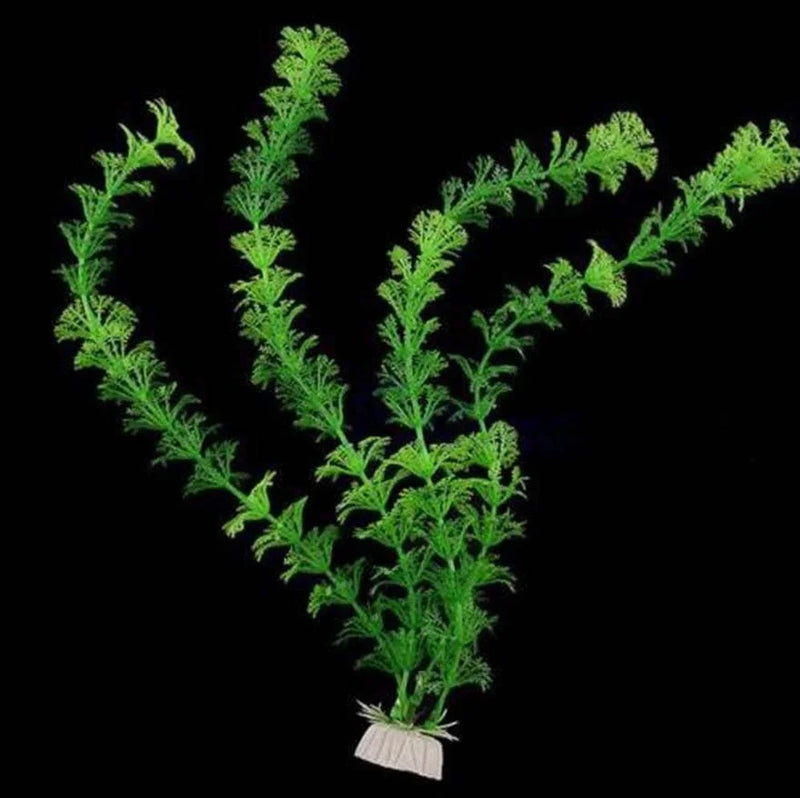 Artificial Aquarium Plants Water Weeds Decor Grass