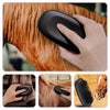 Brosse de toilettage ergonomique pour chevaux avec poignée antidérapante