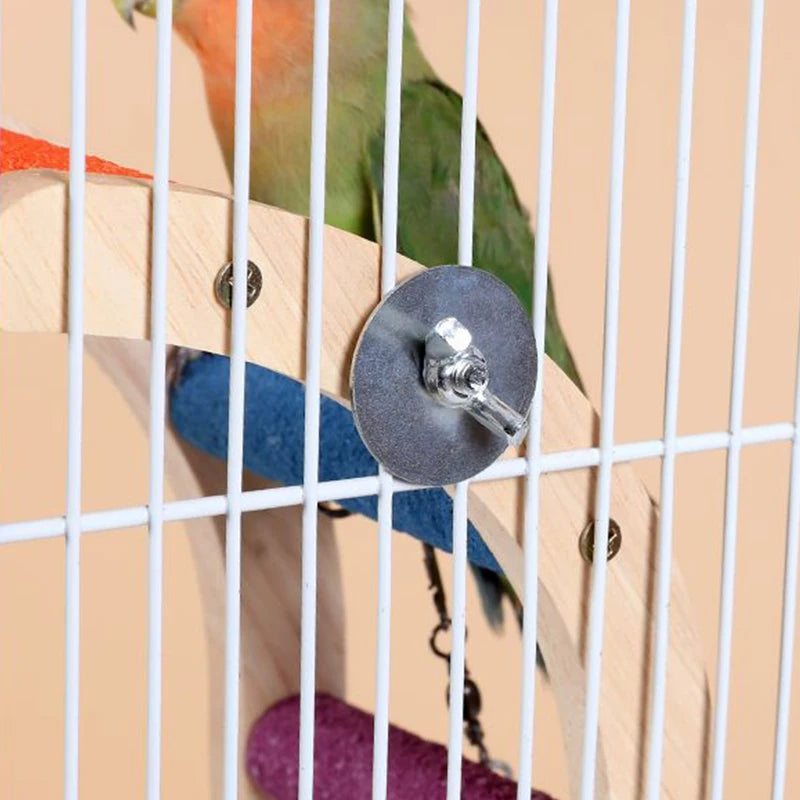 سلم تسلق للطيور بطبقات 4 و6 و8 درجات